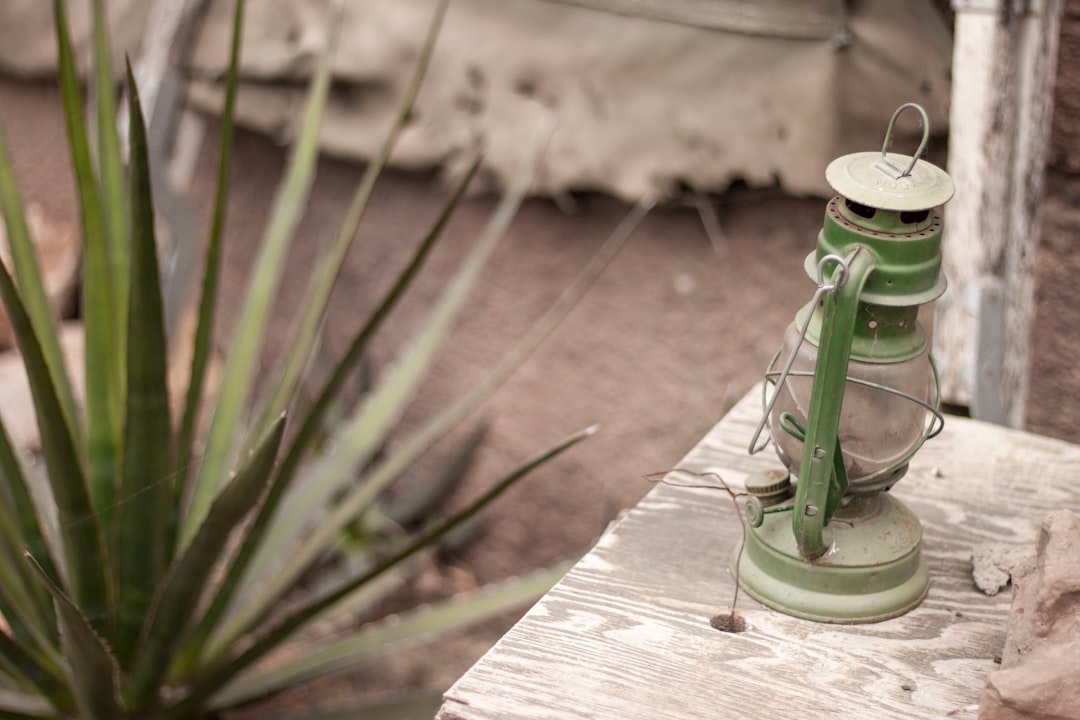 Photo Rustic lantern